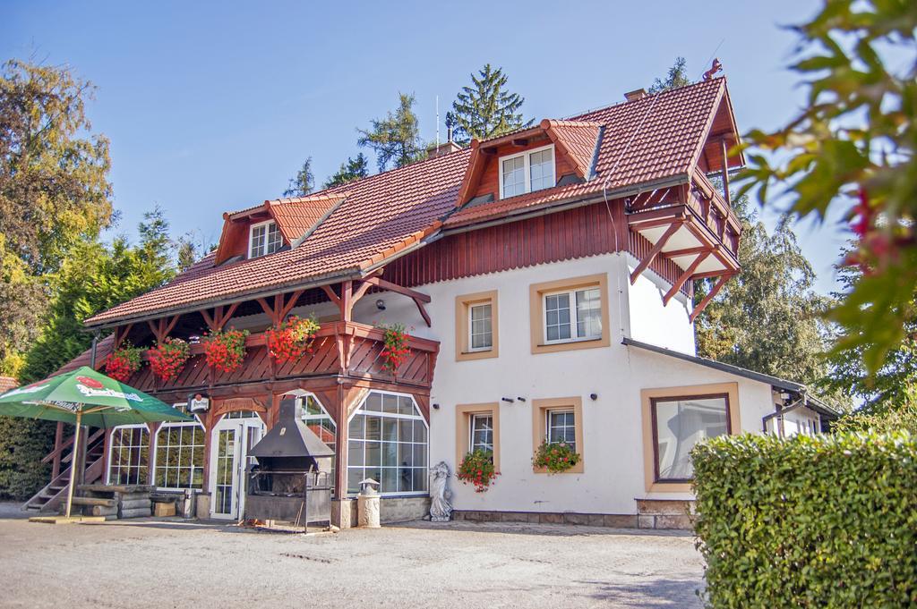 Pension Trautenberk Studenec Exteriör bild